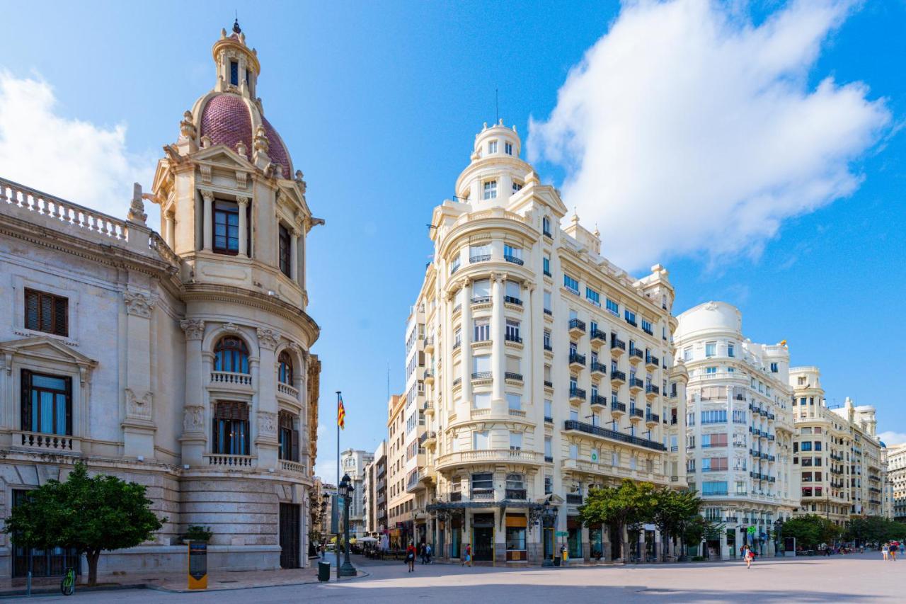 Ayuntamiento Panoramic Valência Exterior foto