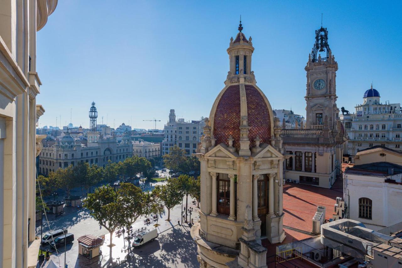 Ayuntamiento Panoramic Valência Exterior foto
