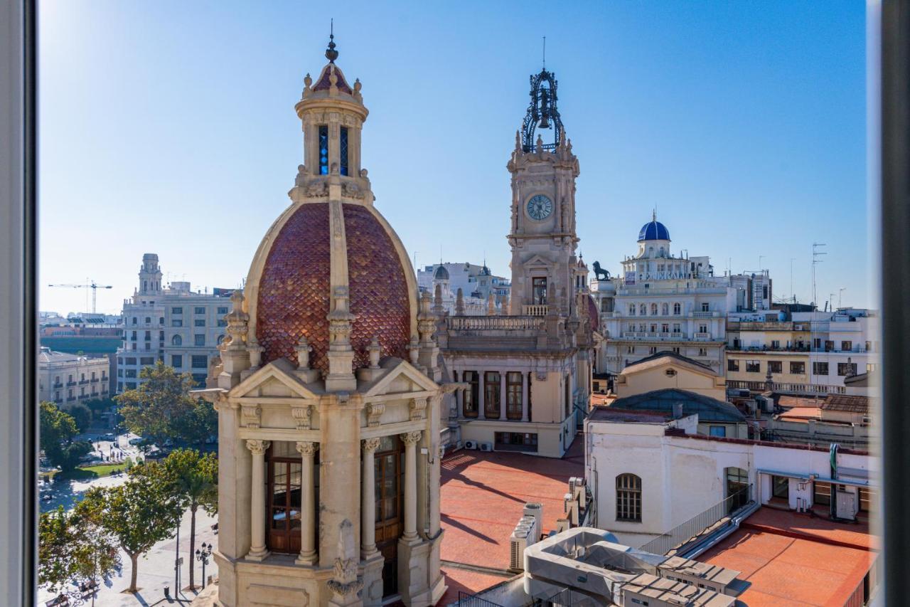 Ayuntamiento Panoramic Valência Exterior foto