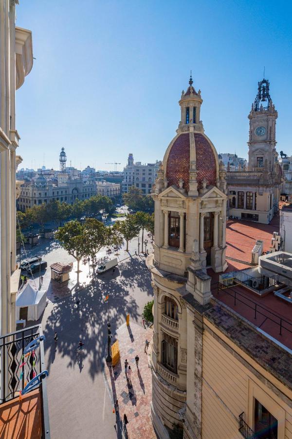 Ayuntamiento Panoramic Valência Exterior foto