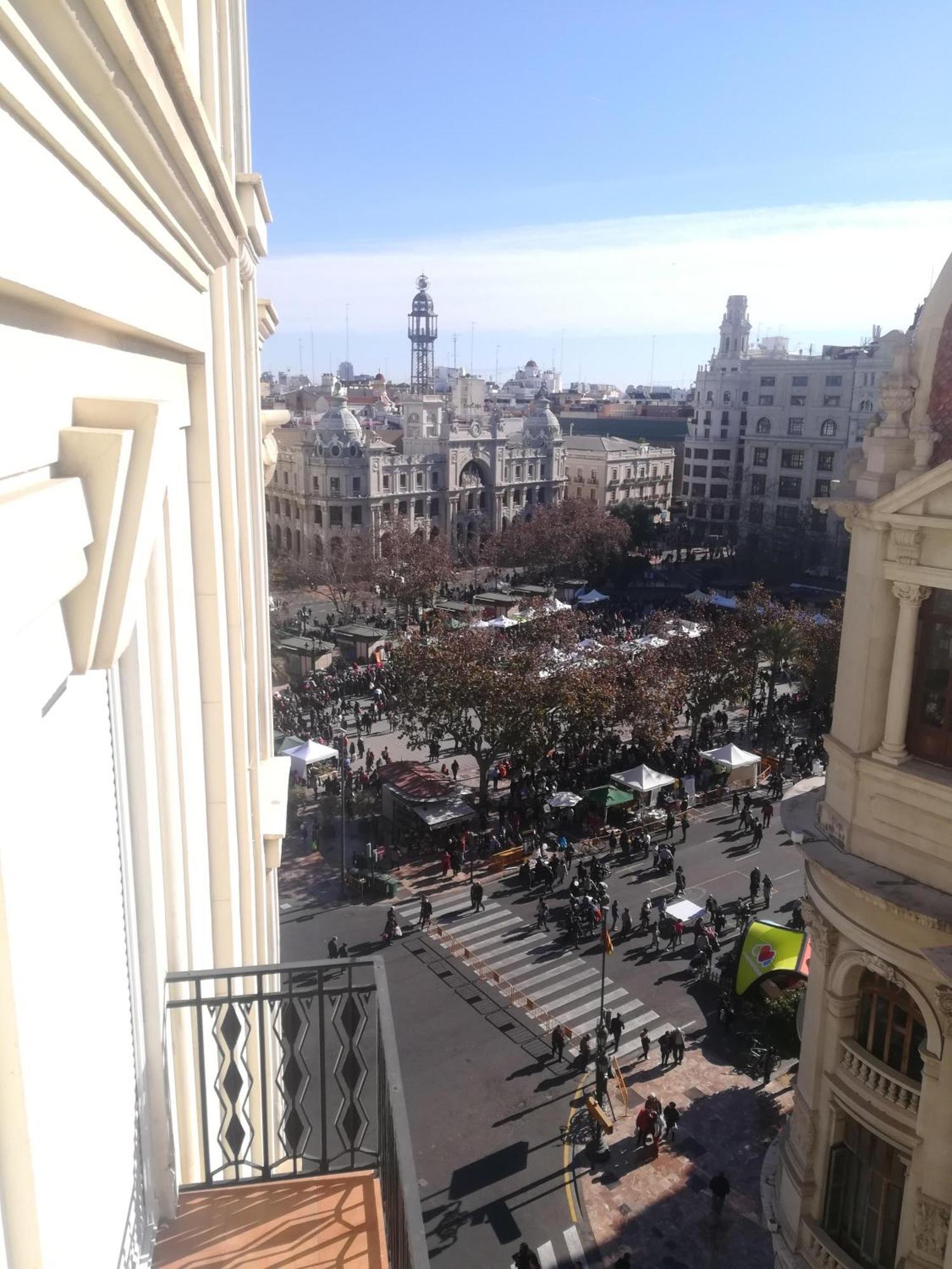 Ayuntamiento Panoramic Valência Exterior foto